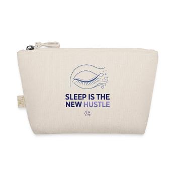 Sleep Is The New Hustle - Bio-Täschchen - Natur - Vorne