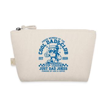 Cool Dads Club - Dad 2026 Gift - Organic Pouch - nature - Front