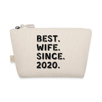 Best Wife Since 2020 6 Year Anniversary Gift - Organic Pouch - nature - Front