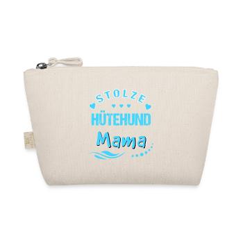 Stolze Hündin Mama T-Shirt - Bio-Täschchen - Natur - Vorne