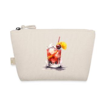 Wasserglas Aquarell Citrus - Bio-Täschchen - Natur - Vorne