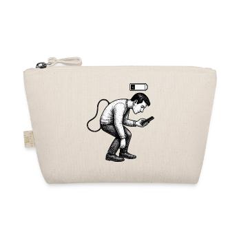 Battery Low: Phone Fatigue - Organic Pouch - nature - Front