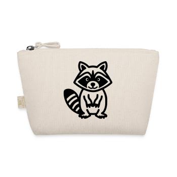 raccoon - Organic Pouch - nature - Front