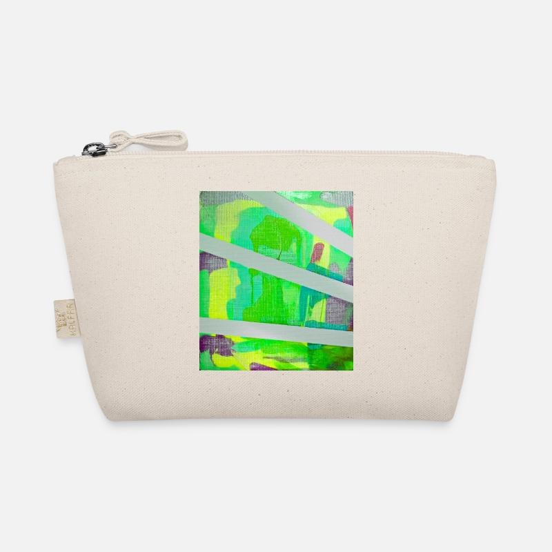 Neon Kaleido Abstract - Organic Pouch - nature