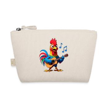 Hahn on the guitar - Organic Pouch - nature - Front