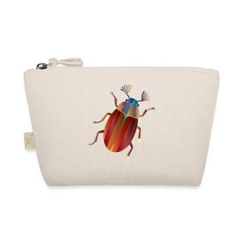 Colorful cockchafer retro style - Organic Pouch - nature - Front