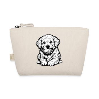 Ligne d’encre de portrait de chiot - Trousse biologique - nature - Devant