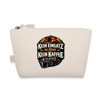 Kein Einsatz Zu Klein Kaffeeheld - Bio-Täschchen - Natur - Vorne