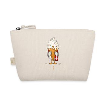 Softice Humor Flügel Eis-Icon Möwe Dänemark - Bio-Täschchen - Natur - Vorne