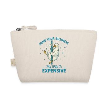 Enten-Stangen-Tanz Humor Ehemann Ehefrau Lustiges Geschenk - Bio-Täschchen - Natur - Vorne