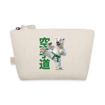 Karate Eisbär - Bio-Täschchen - Natur - Vorne
