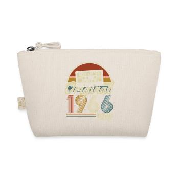 1966 Jahrgang Vintage Geburtstag Geschenk Retro - Bio-Täschchen - Natur - Vorne