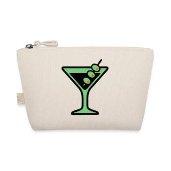 Cocktail Glass Summer Drink Vacances de garçon pour filles - Trousse biologique - nature - Devant