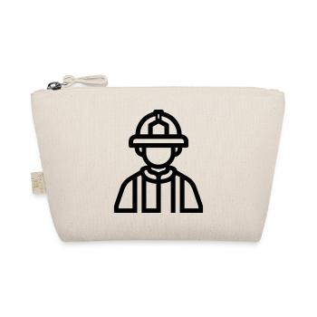 Feuerwehrmann - Bio-Täschchen - Natur - Vorne