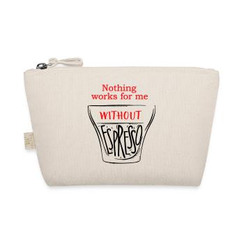 without Espresso - Organic Pouch - nature - Front