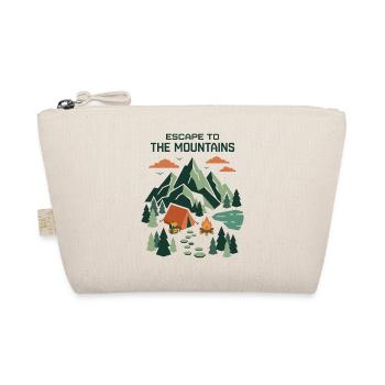 Hiking - Outdoor Adventure-Escape to the Mountains - Organic Pouch - nature - Front