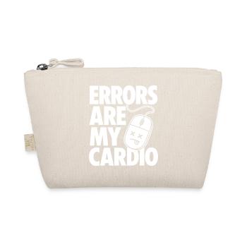 Errors Are My Cardio Programmer - Organic Pouch - nature - Front