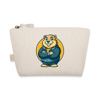 Gopher Kawaii Mascot Cartoon Clipart Logo - Organic Pouch - nature - Front