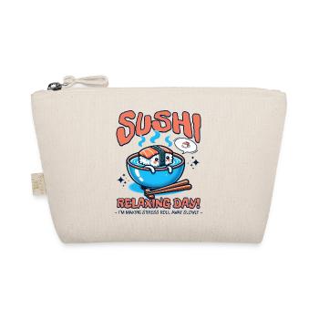 Sushi Relaxing Day Cute Food - Bio-Täschchen - Natur - Vorne