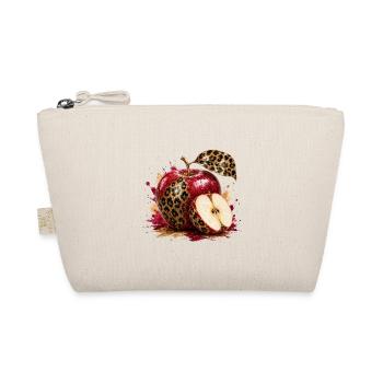 Leopard Glam Apfel - Bio-Täschchen - Natur - Vorne