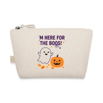 Ich bin hier für den wütenden Geist – lustiges Halloween - Bio-Täschchen - Natur - Vorne