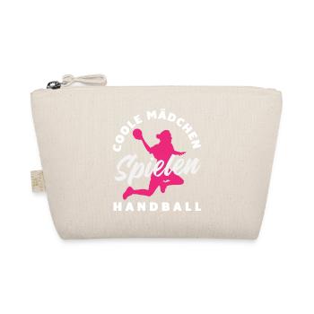 Handball Handballer Handball Trainer Fan Geschenk - Bio-Täschchen - Natur - Vorne