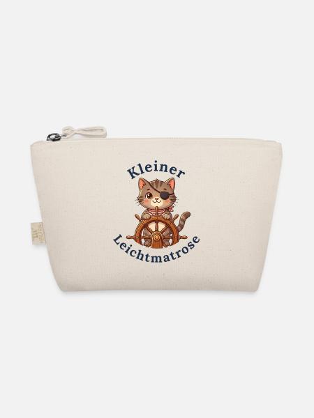 Kleiner Leichtmatrose - Baby Katze - Bio-Täschchen - Natur