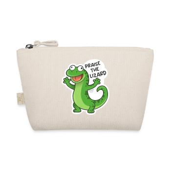 Lizard, Eidechse - Bio-Täschchen - Natur - Vorne