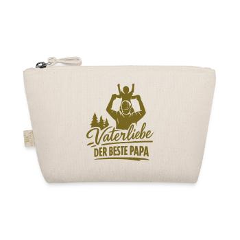 Vaterliebe Der Beste Papa - Bio-Täschchen - Natur - Vorne