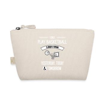 Funny Basketball Quote - Organic Pouch - nature - Front