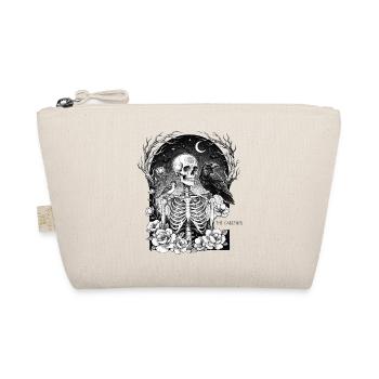 Squelette dans le jardin de la nuit avec des corbeaux - Trousse biologique - nature - Devant