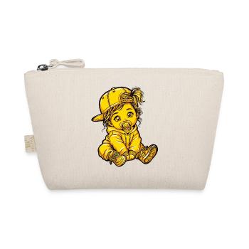 Girl Mädchen Baby - Bio-Täschchen - Natur - Vorne