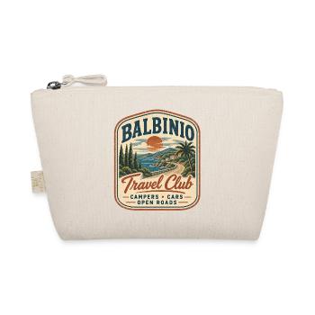 Balbinio Travel Club Vintage Sign - Organic Pouch - nature - Front