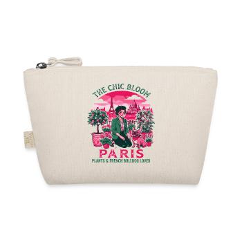The Chic Bloom Paris Plant And French Bulldog - Organic Pouch - nature - Front