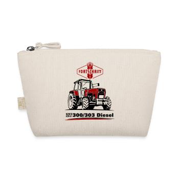 Roter Traktor ZT 300 303 Fortschritt LPG IFA DDR - Bio-Täschchen - Natur - Vorne