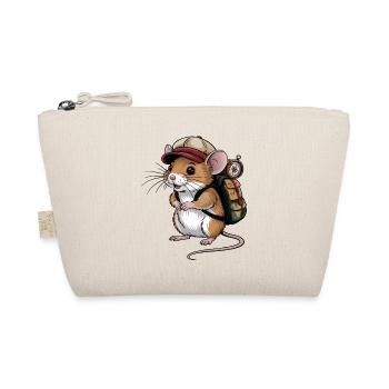 Outdoor Maus - Bio-Täschchen - Natur - Vorne