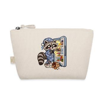 Waschbär auf nächtlicher Snacktour - Bio-Täschchen - Natur - Vorne