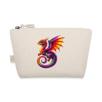 Drache - Bio-Täschchen - Natur - Vorne