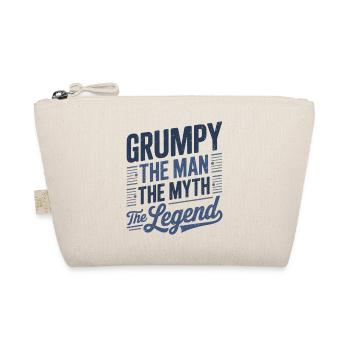 Grumpy der Mann, der Mythos, die Legende - Bio-Täschchen - Natur - Vorne