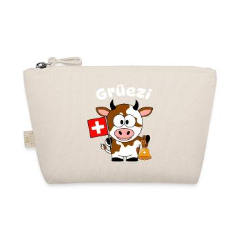 Grüezi Kuh 2 - Bio-Täschchen - Natur - Vorne