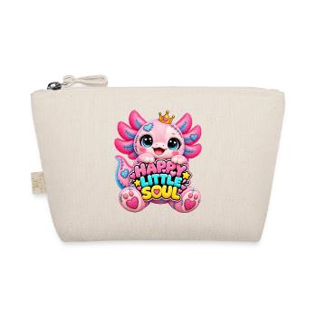Kuschelmonster Happy Little Soul - Bio-Täschchen - Natur - Vorne