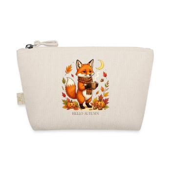 Autumn Fox Cozy Cup Tee - Bio-Täschchen - Natur - Vorne