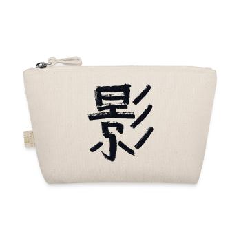 Schatten - Auf Japanisch / Kohle - Bio-Täschchen - Natur - Vorne