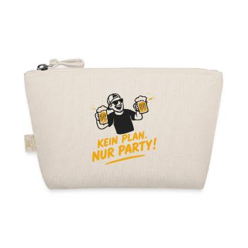 Kein Plan, Nur Party - Bierlaune - Bio-Täschchen - Natur - Vorne