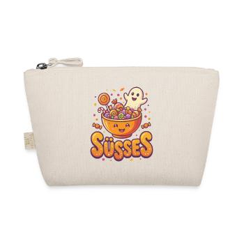 Süsses Halloween - Bio-Täschchen - Natur - Vorne