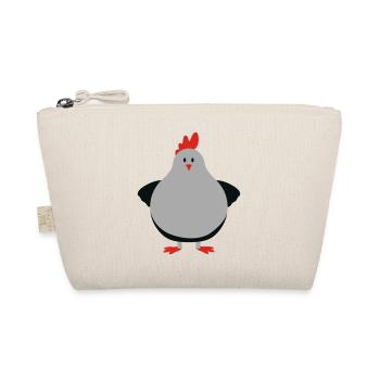 fat chick - Bio-Täschchen - Natur - Vorne