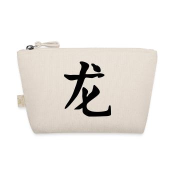 Dragon Kanji Japan - Organic Pouch - nature - Front