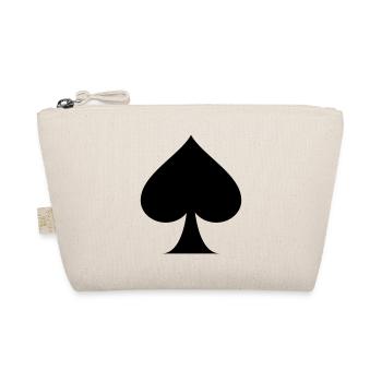 Spades symbol - Organic Pouch - nature - Front