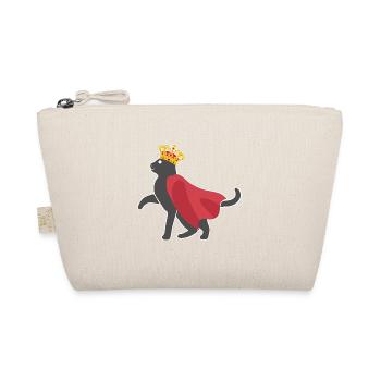 Katze Krone - Bio-Täschchen - Natur - Vorne