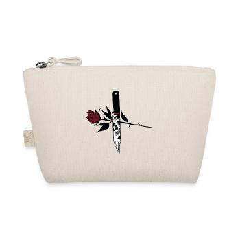 Rose & Knife - Bio-Täschchen - Natur - Vorne